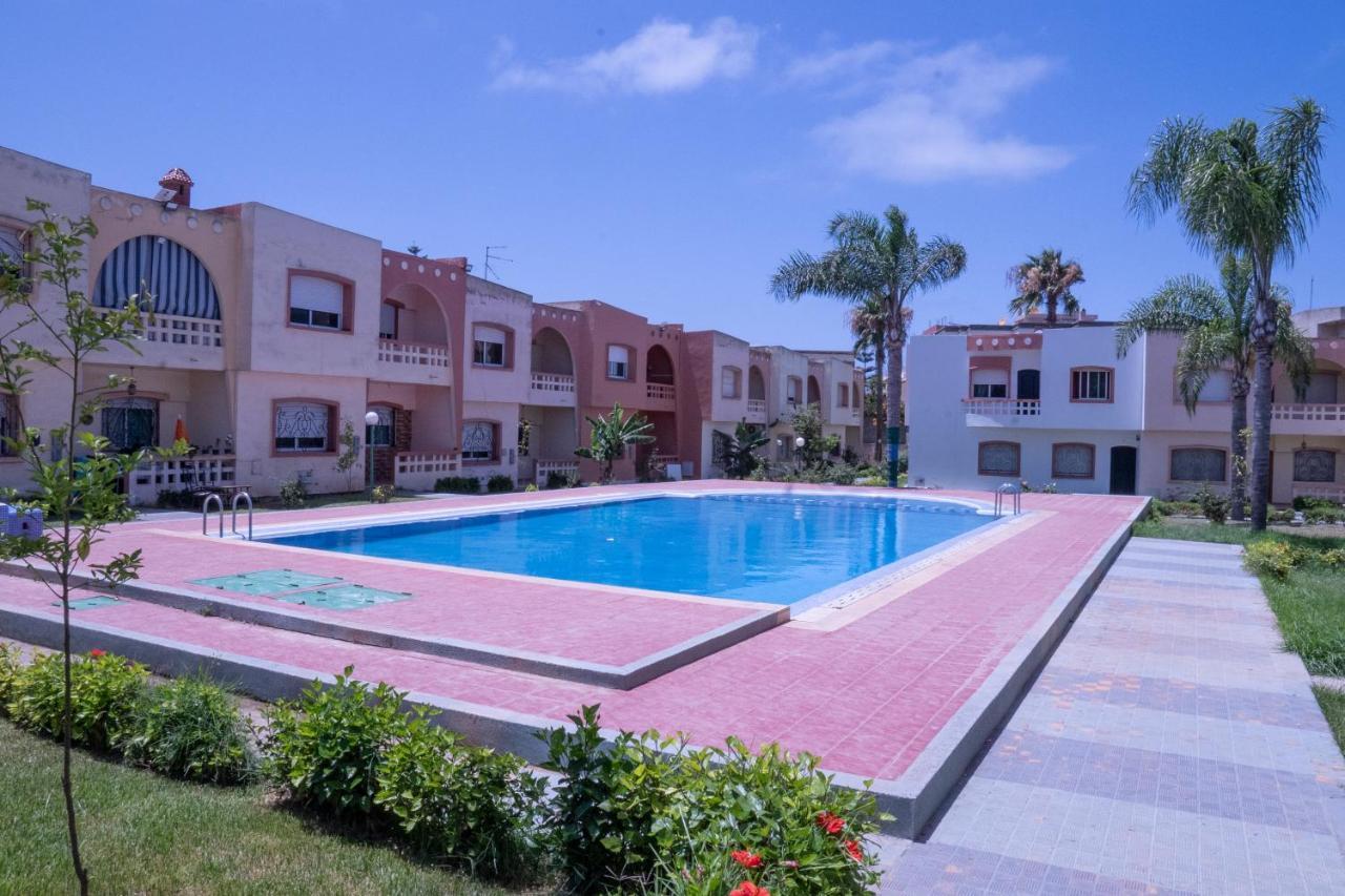 Duplex La Roseraie A 2Min De La Plage 2 Piscines 시디부지드 외부 사진