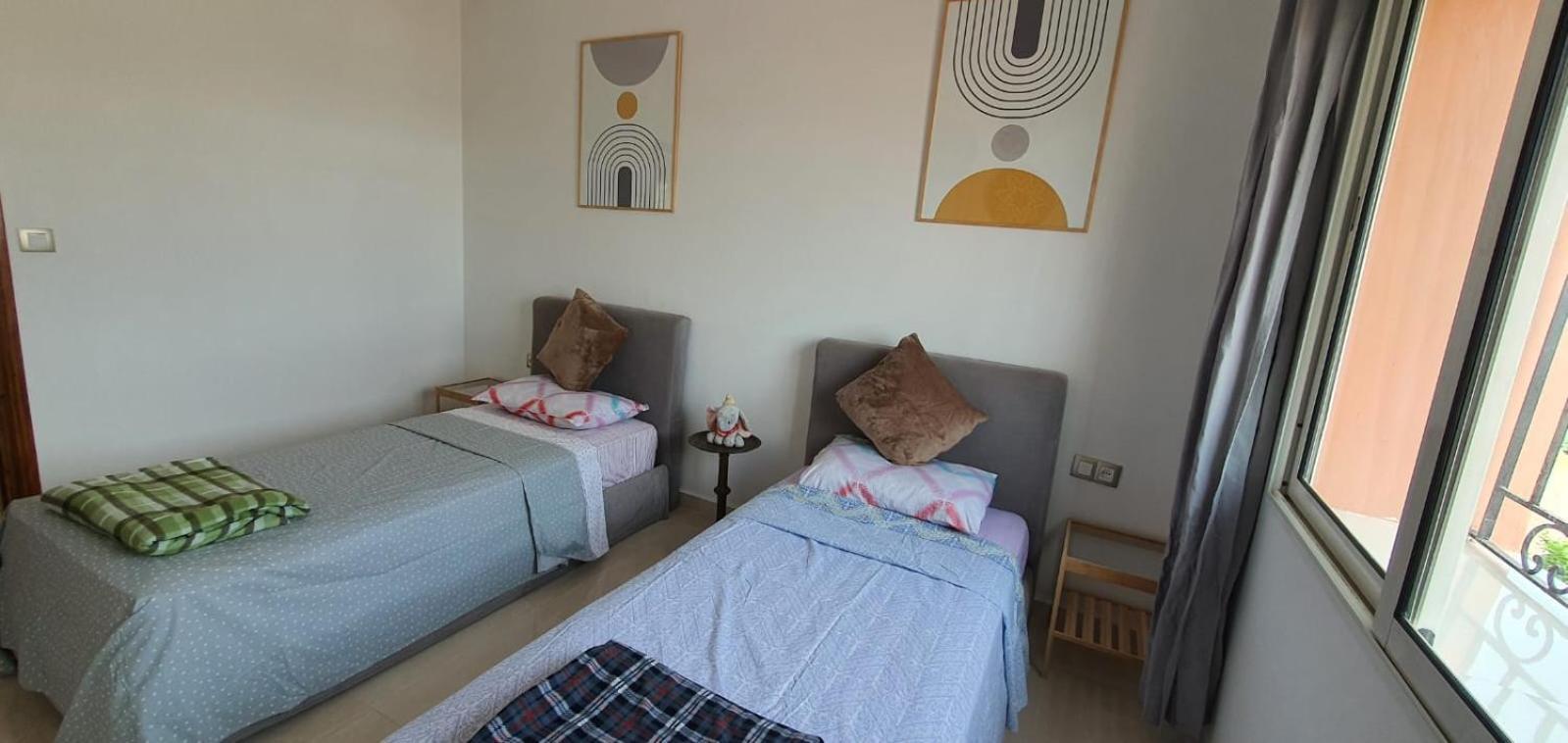 Duplex La Roseraie A 2Min De La Plage 2 Piscines 시디부지드 외부 사진
